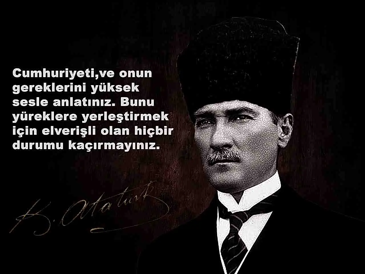 CUMHURİYET BAYRAMIMIZ KUTLU OLSUN!